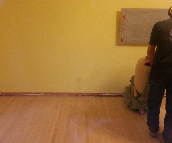 resurfacing a hardwood floor